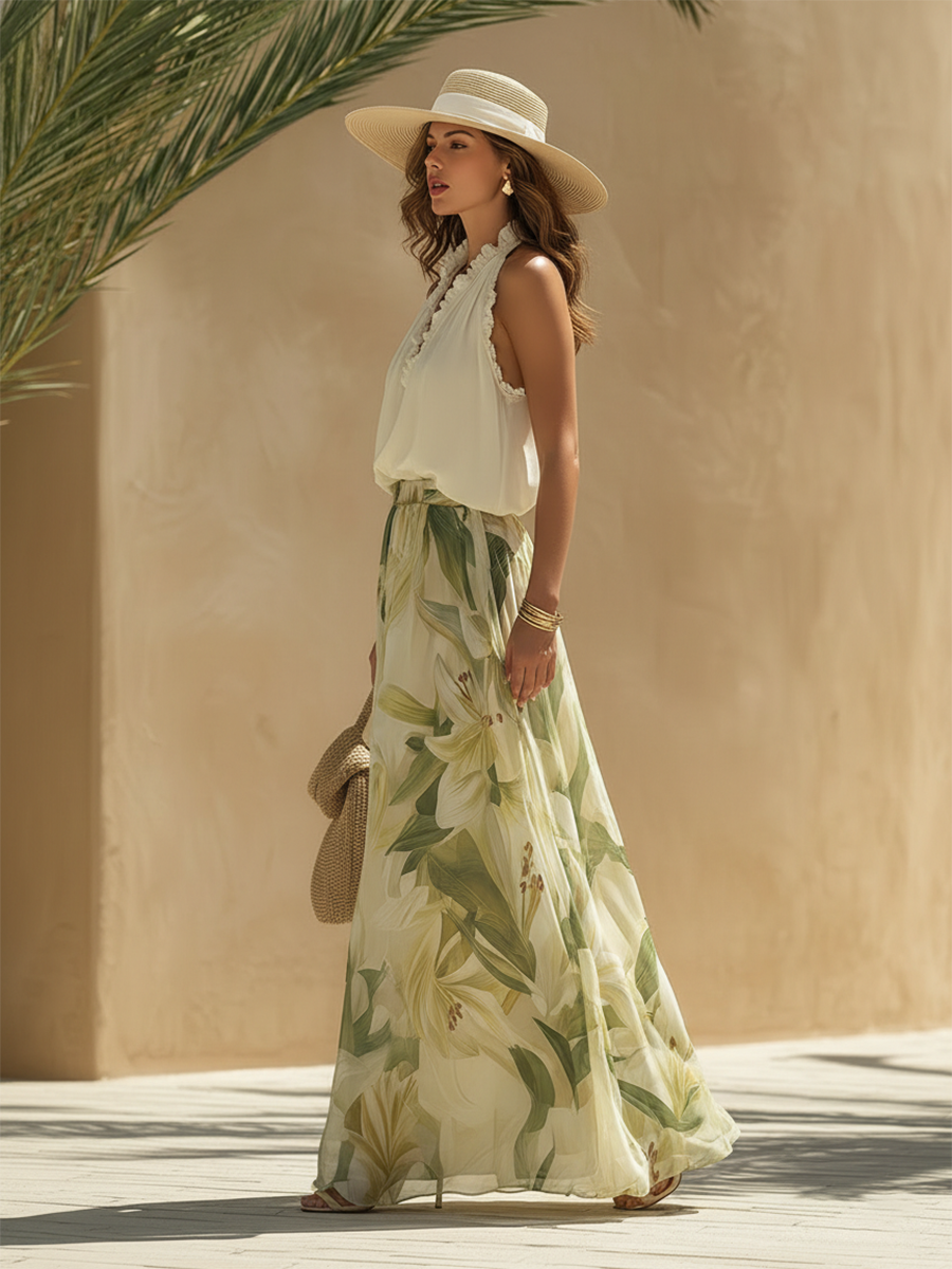 Valeria – Printed flowy set