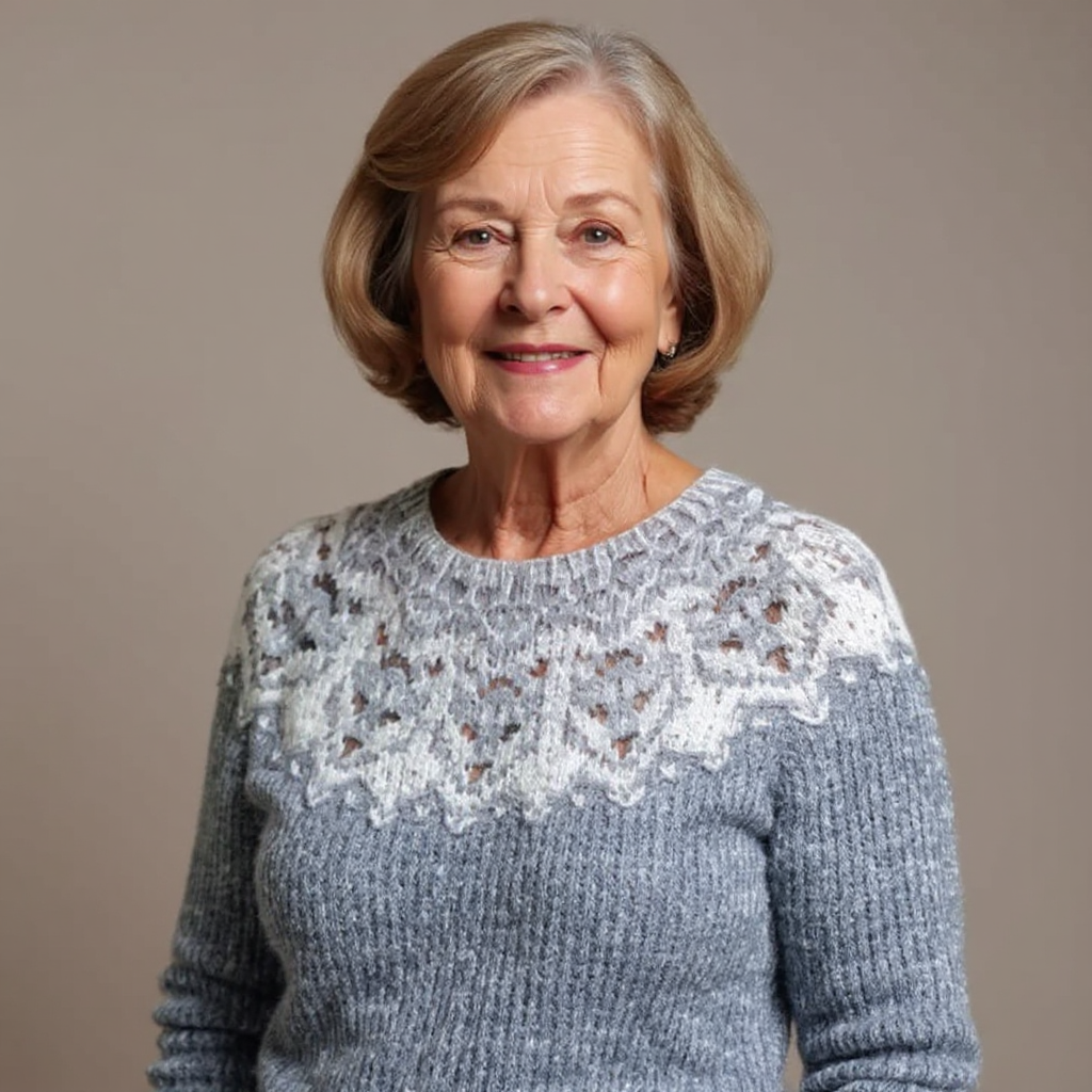 Marit Fair Isle Knit Sweater