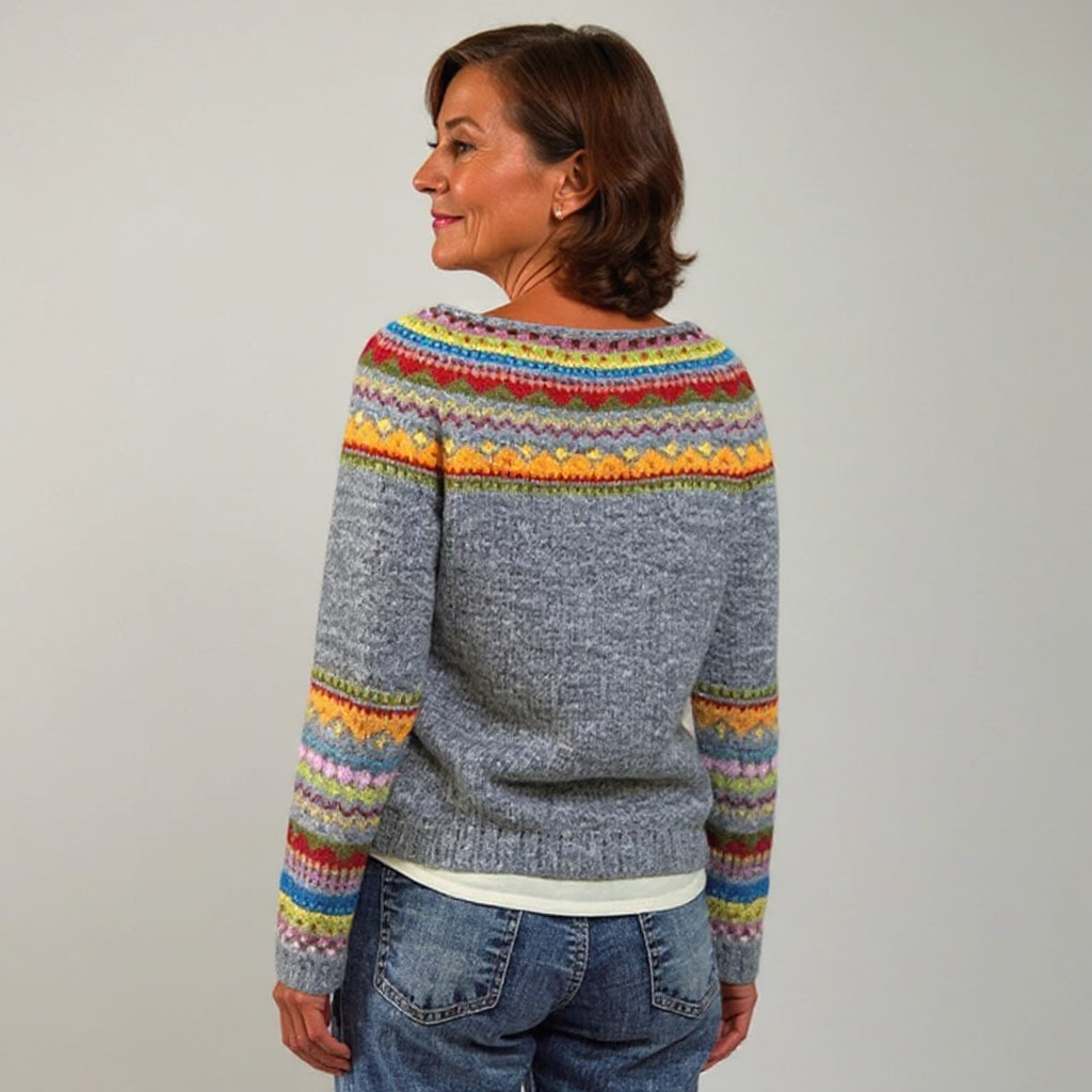 Wren Fair Isle Knit Sweater