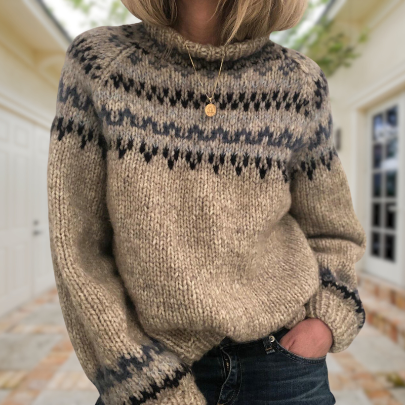 Britt Nordic Knit Jumper