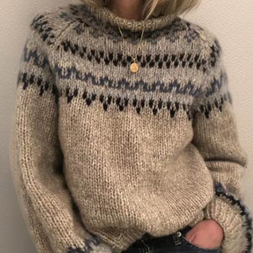 Britt Nordic Knit Jumper