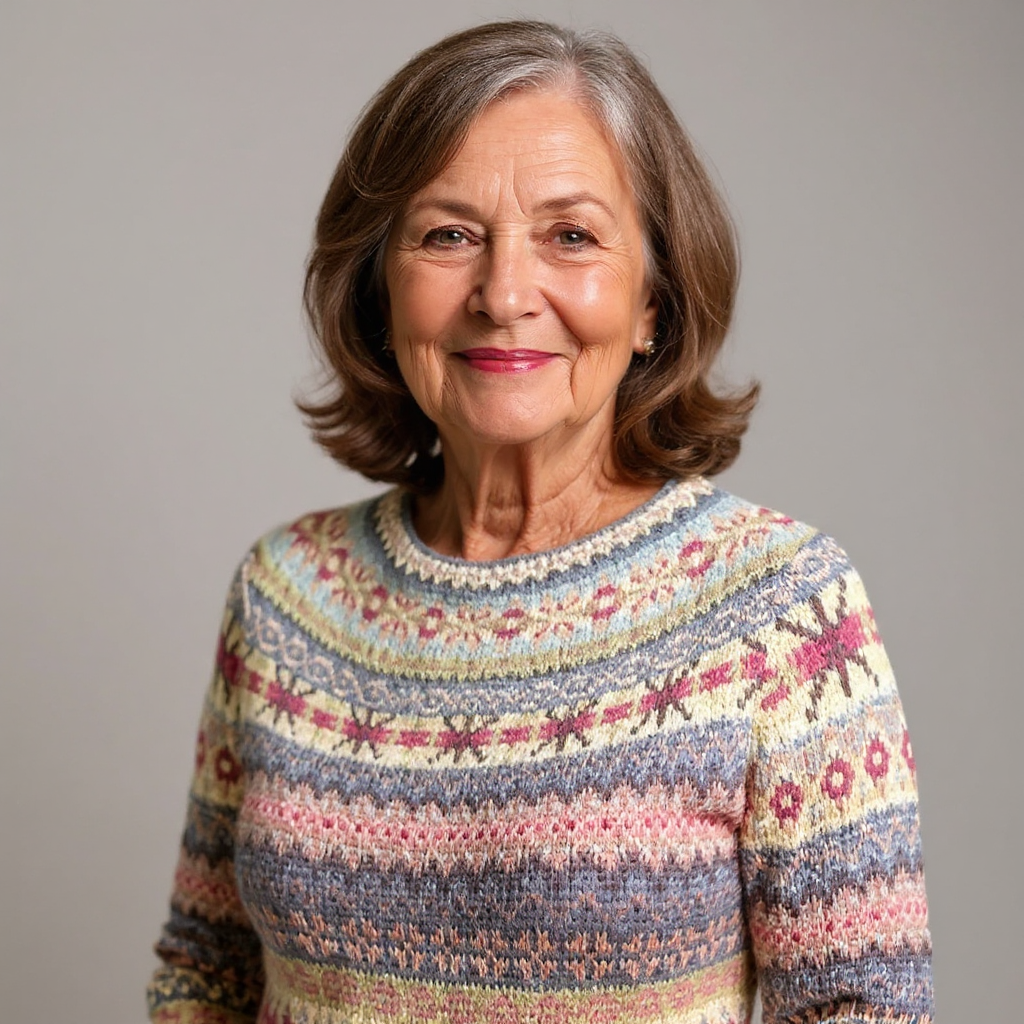 Edda Icelandic Fair Isle Sweater