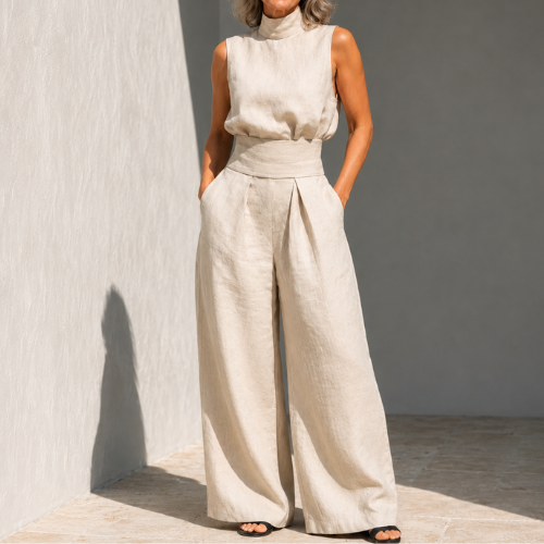 Maria™ | Complete set with tank top and wide pants
