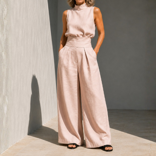 Maria™ | Complete set with tank top and wide pants