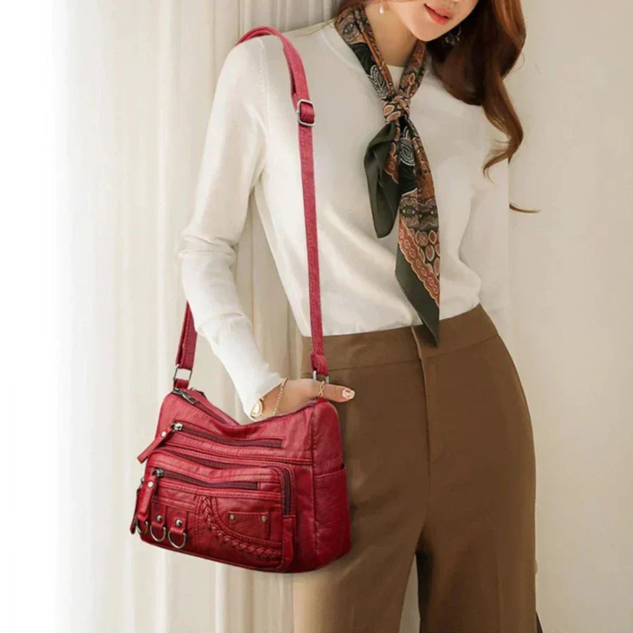 Maria | Multi-Pocket Shoulder Bag