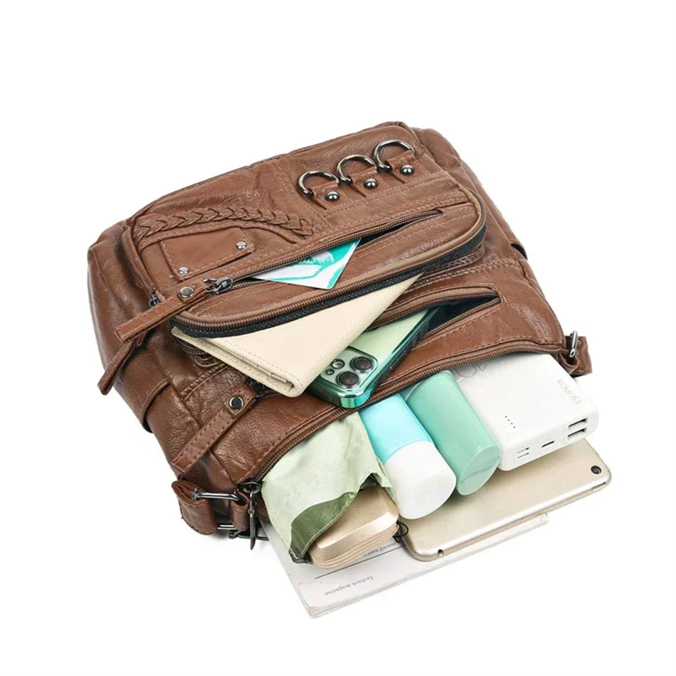 Maria | Multi-Pocket Shoulder Bag