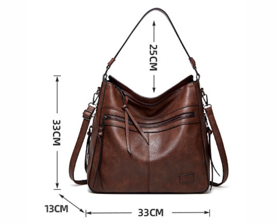 Marlene | Wide Hobo Bag Vintage Style