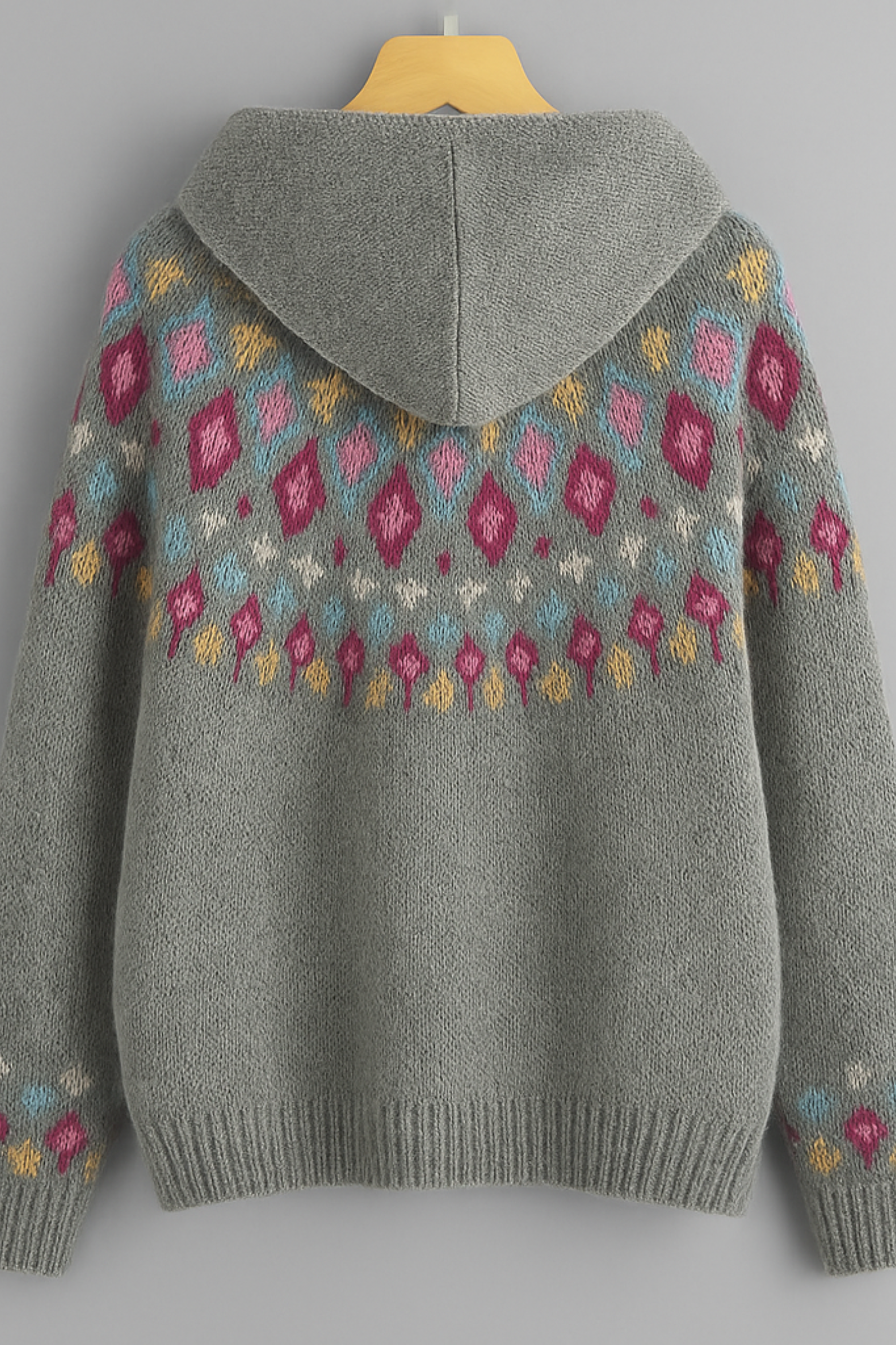 Klea | Lightweight Jacquard Comfort Hoodie