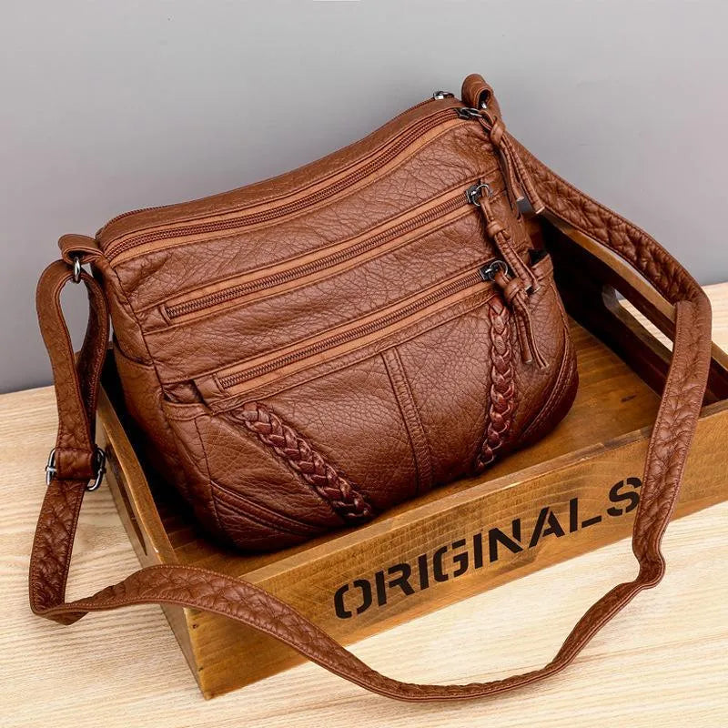 Gloria | Crossbody Bag with Braided Detail