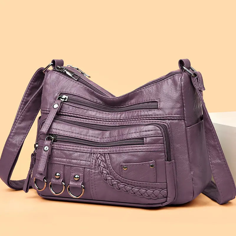Maria | Multi-Pocket Shoulder Bag