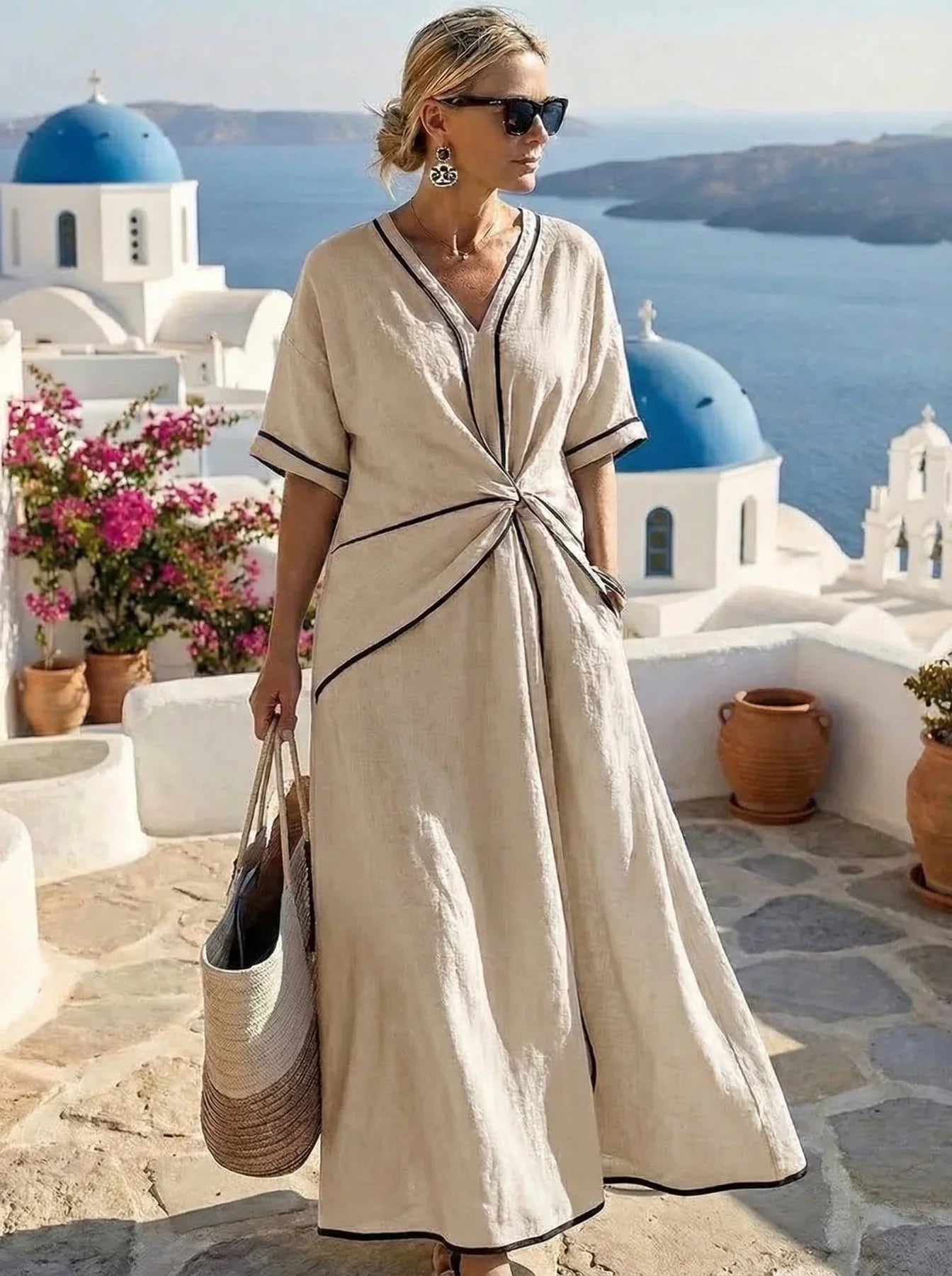 Yalina™ Elegant Flattering Dress