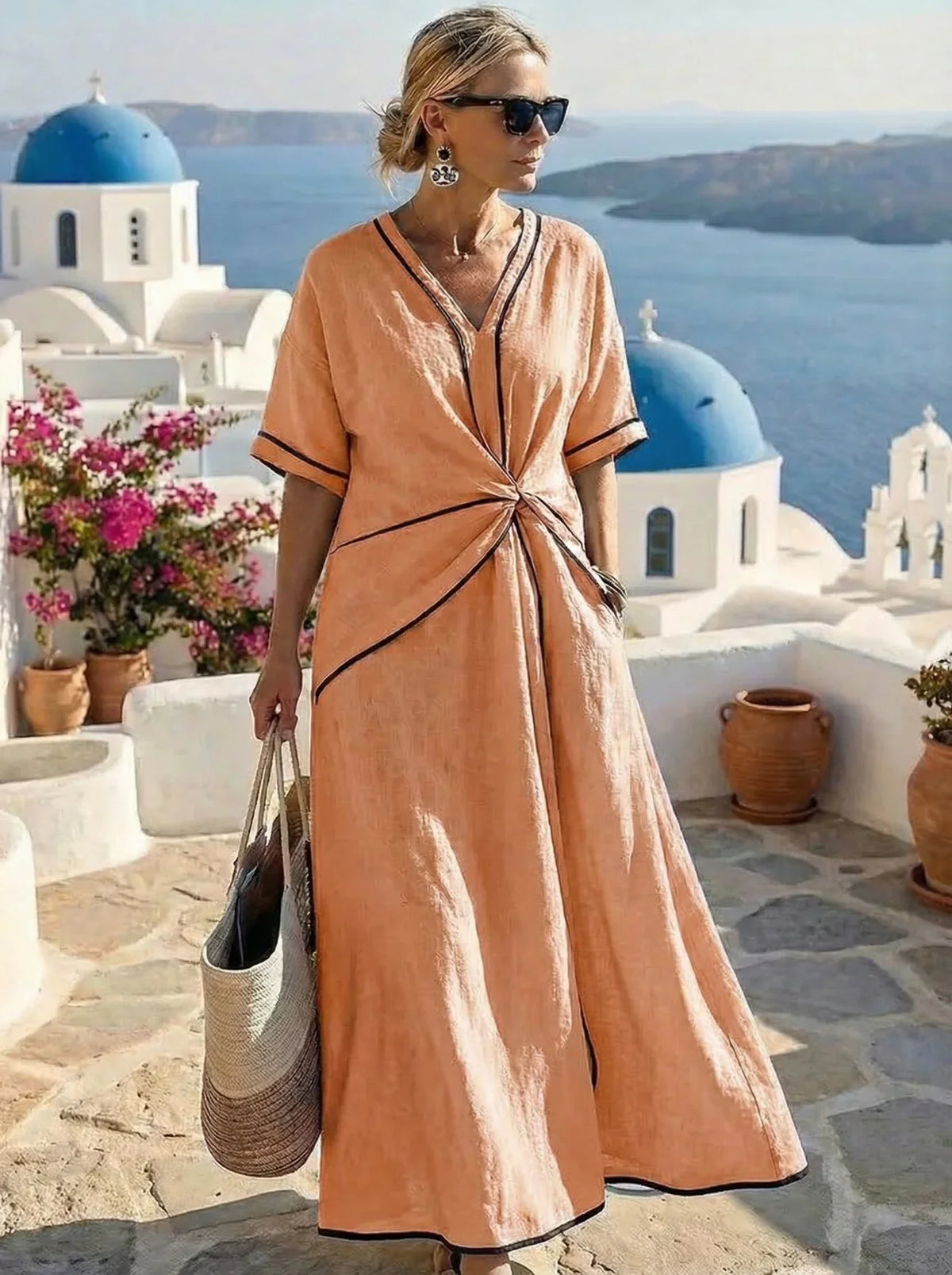 Yalina™ Elegant Flattering Dress