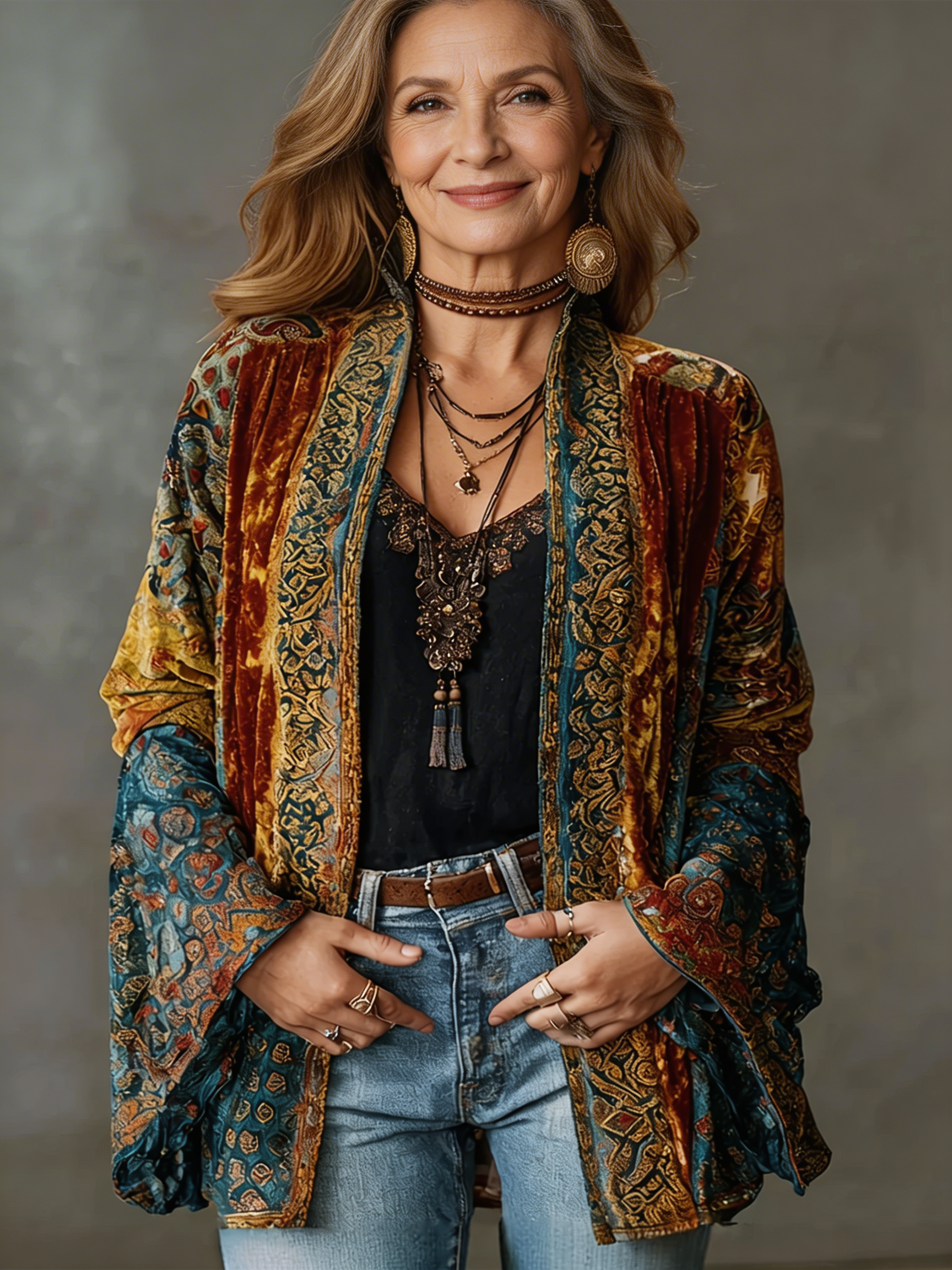 Noelle™ | Bohemian Kimono Jacket